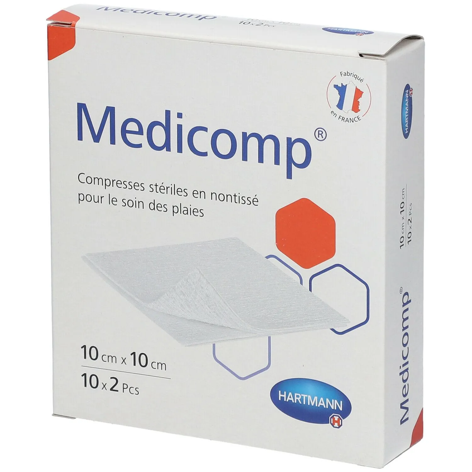 Hartmann Medicomp Compresses Non-Tissé