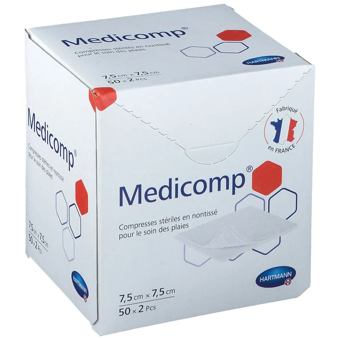 Hartmann Medicomp Compresses Non-Tissé