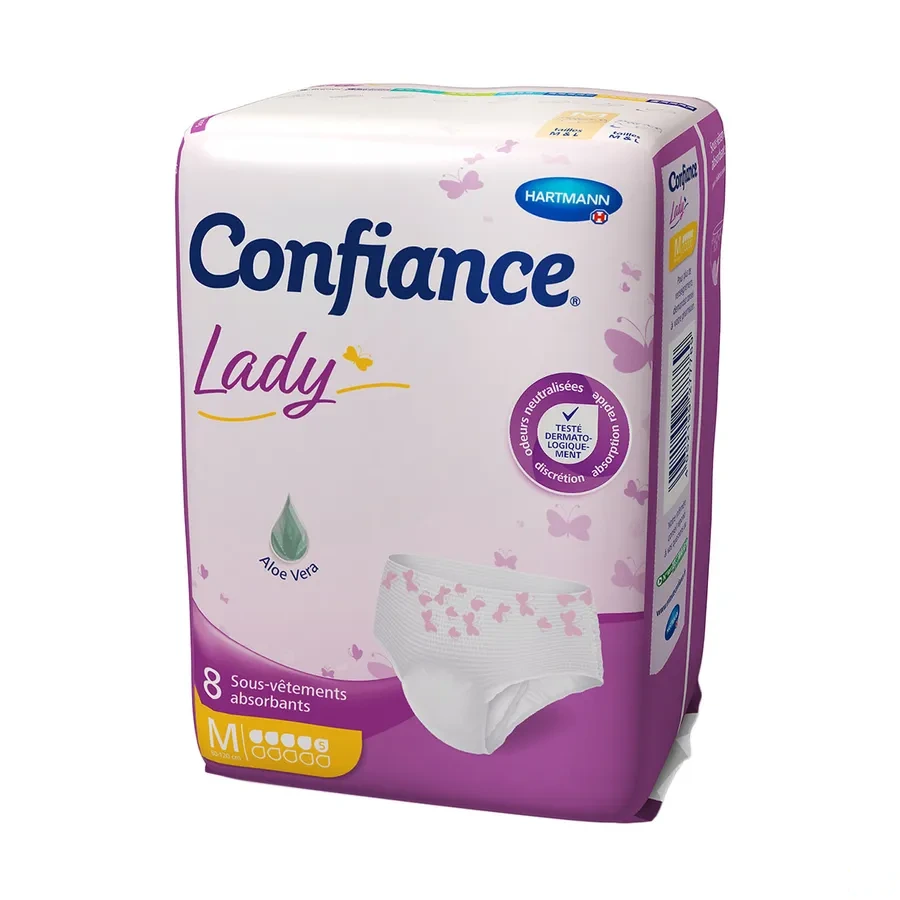 Confiance Lady Sous-Vêtements Absorbants