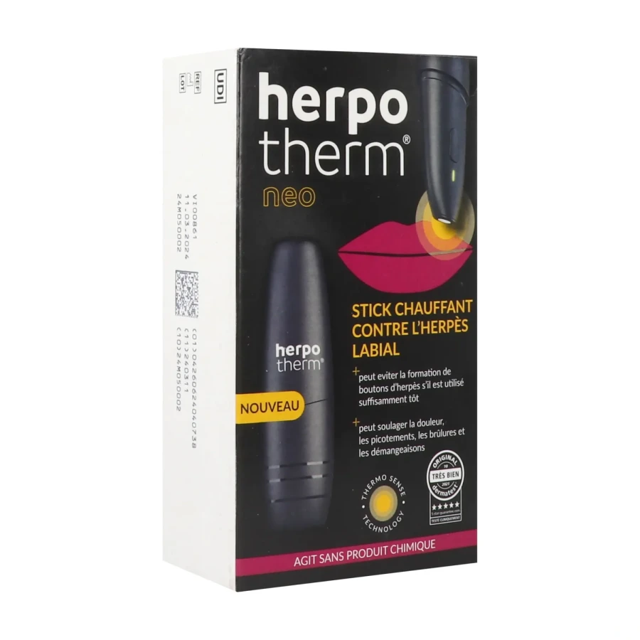 Herpotherm Herpès Labial Stick chauffant