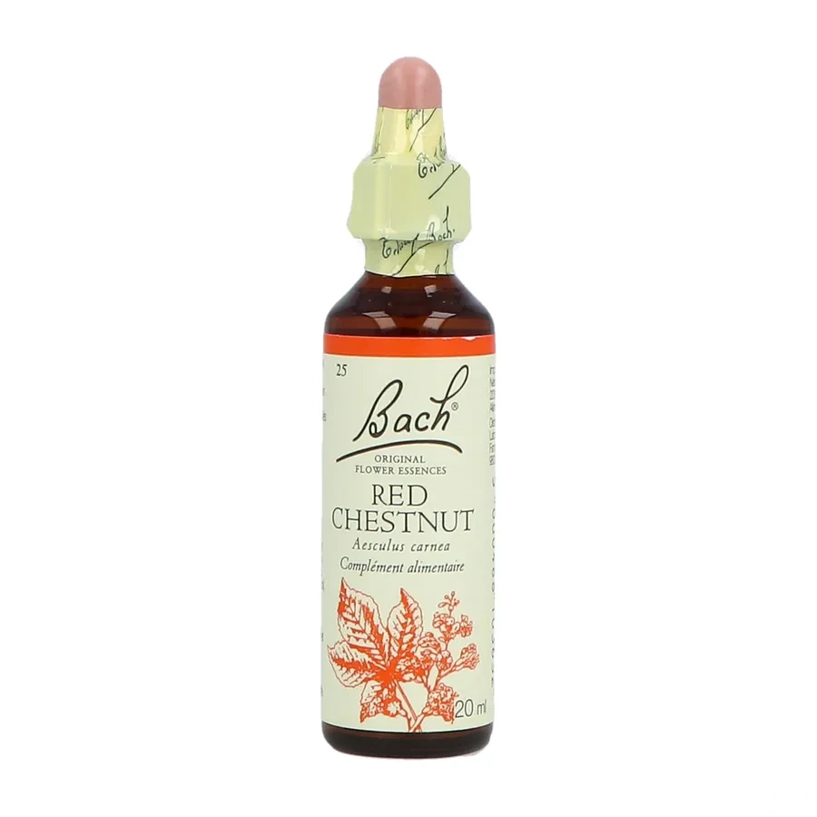 Fleurs de Bach Red Chestnut n°25