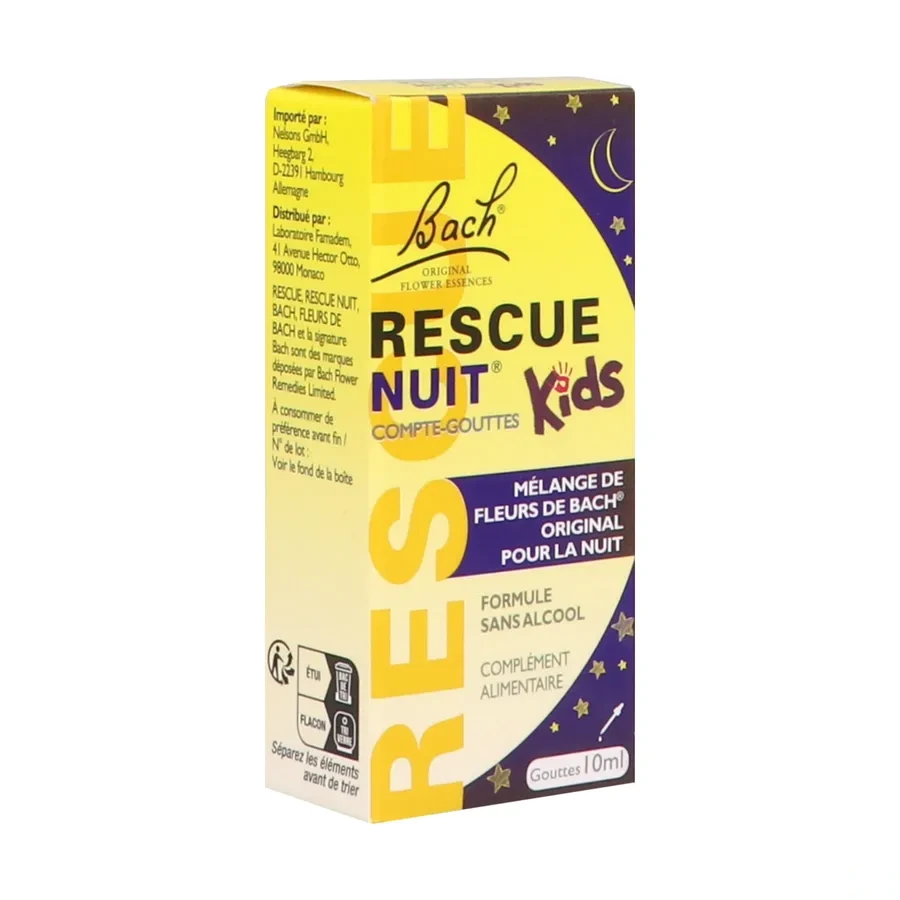 RESCUE® Kids Nuit Fleur de Bach en Gouttes