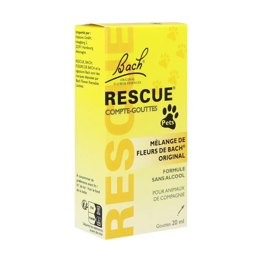 RESCUE® Pets Fleurs de Bach Animaux