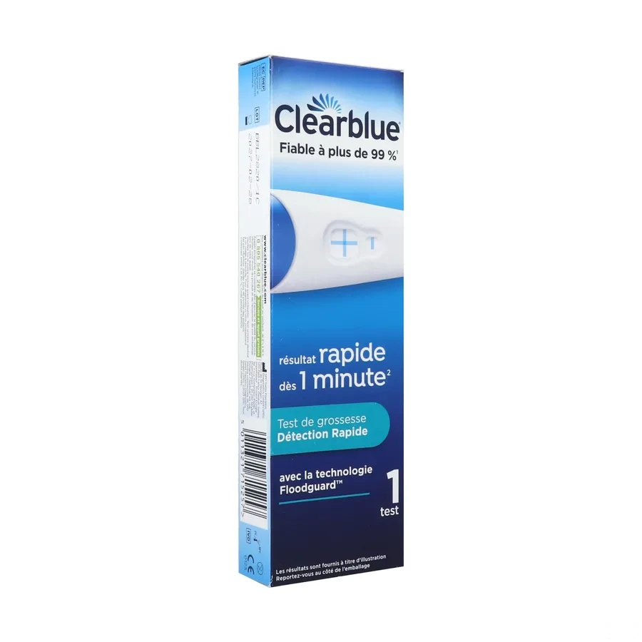 Test de grossesse détection rapide Clearblue