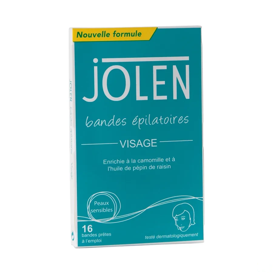 Jolen Bandes épilatoires Visage