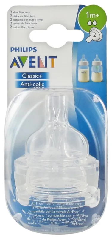 Avent Classic+ Tétines Anti-Colic