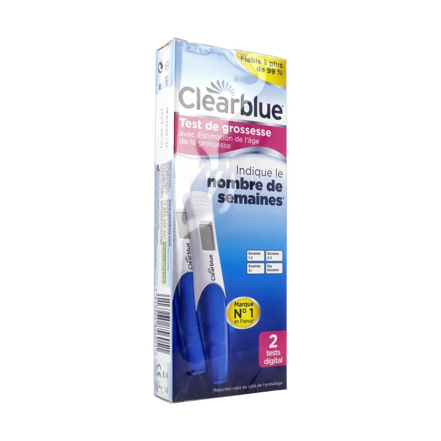 Clearblue Test De Grossesse Digital Estimation De l'Âge De Grossesse