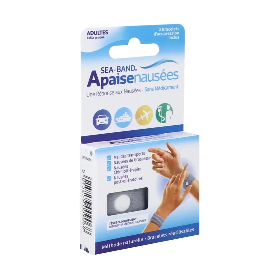 Sea Band Apaise Nausées Bracelets d'Acupression