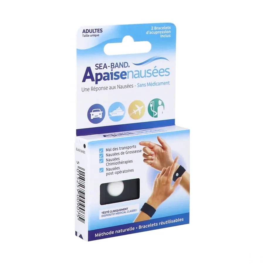 Sea Band Apaise Nausées Bracelets d'Acupression
