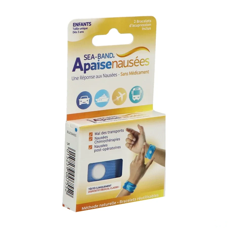 Sea Band Apaise Nausées Bracelets d'Acupression