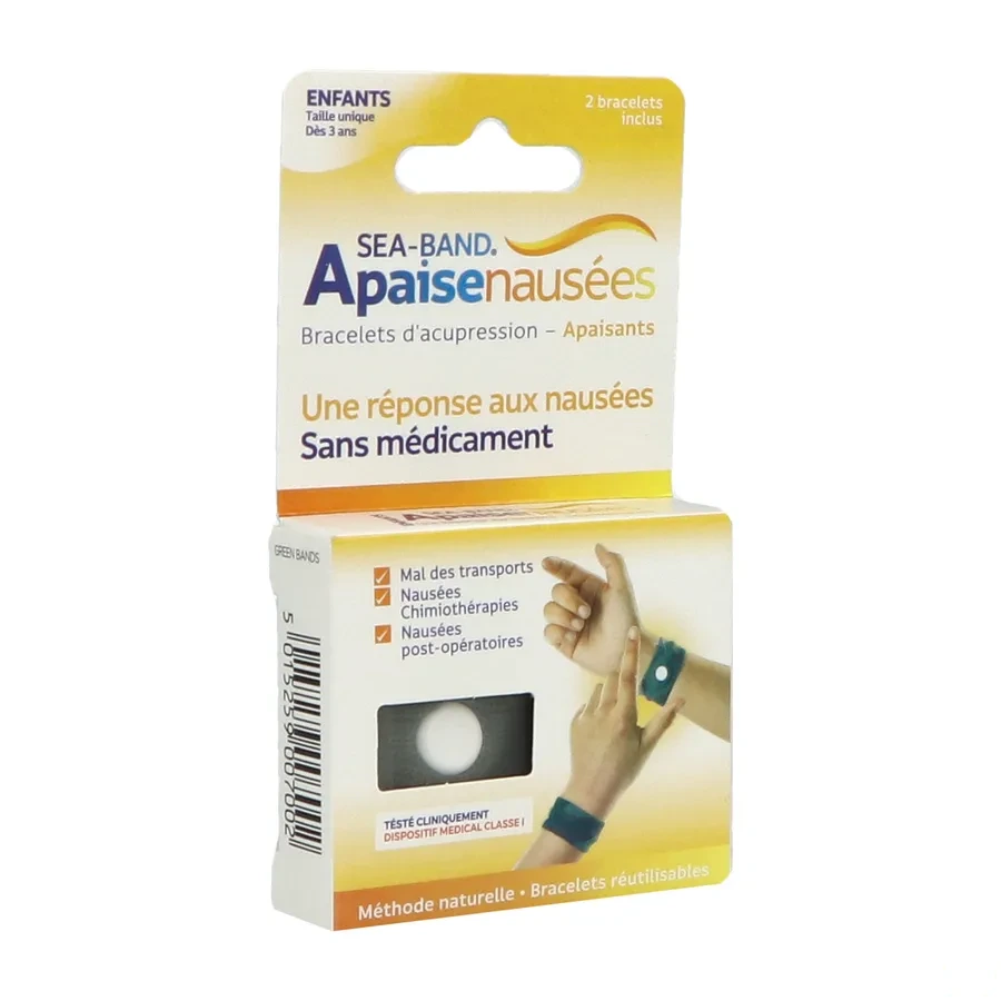 Sea Band Apaise Nausées Bracelets d'Acupression