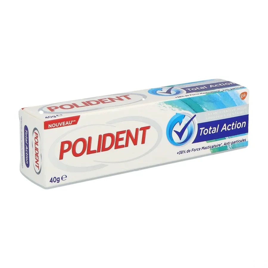 Polident Crème Fixative Total Action