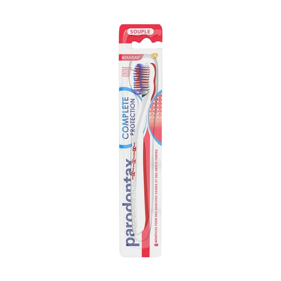Brosse à dents extra-souple protection complète Parodontax