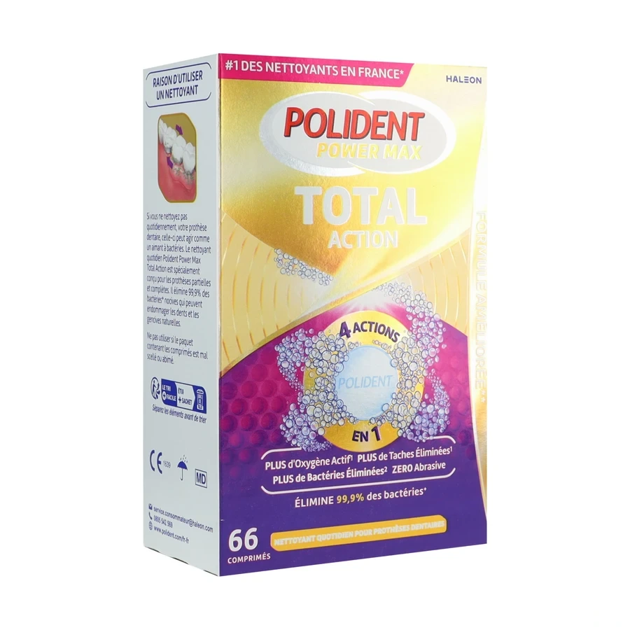 Polident Total Action Nettoyant