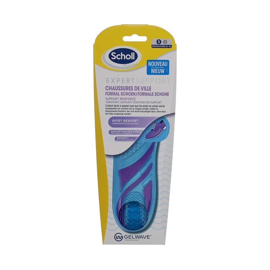 Scholl Expert Support Semelles pour Chaussures de Ville