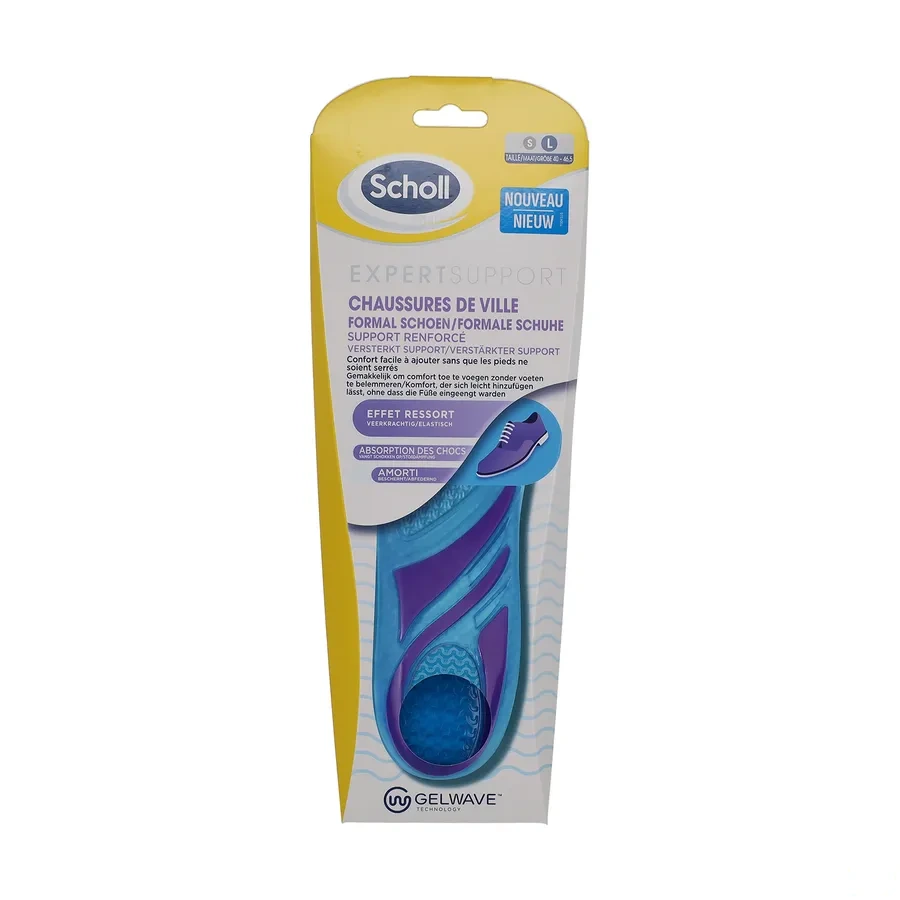 Scholl Expert Support Semelles pour Chaussures de Ville