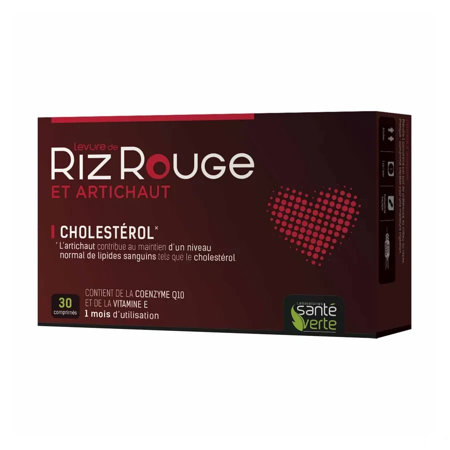 Santé Verte Levure de Riz Rouge
