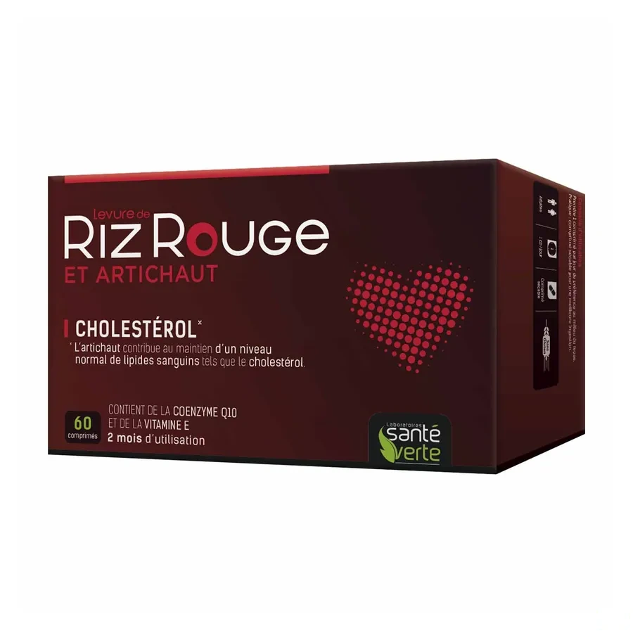 Santé Verte Levure de Riz Rouge