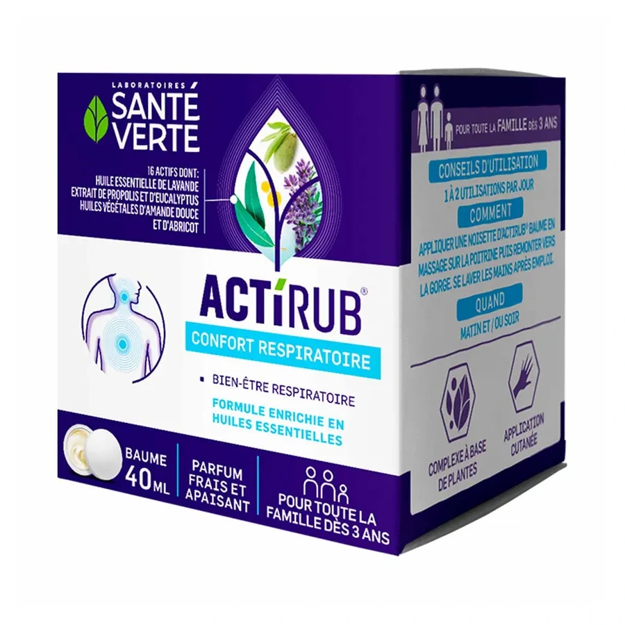 Actirub Baume Pectoral Confort Respiratoire