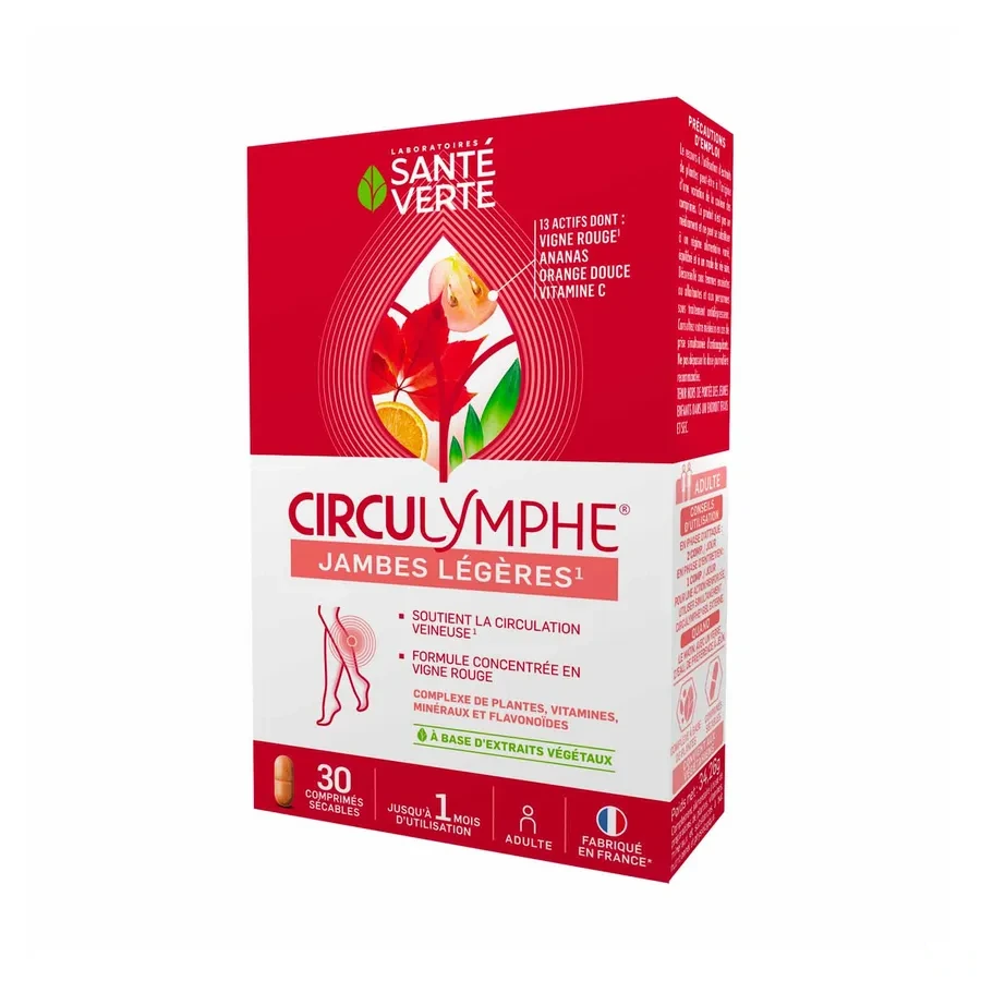 Circulymphe Jambes Légères Comprimés