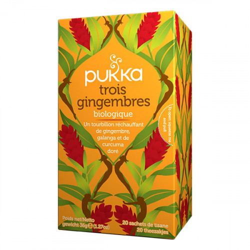 Pukka Tisane Trois Gingembres Bio