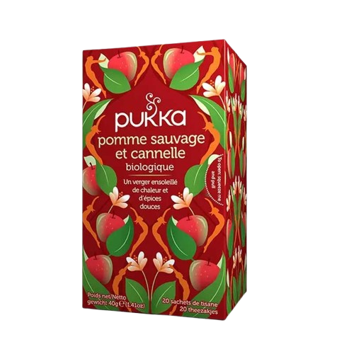 Pukka Infusion Pomme Sauvage et Cannelle Bio