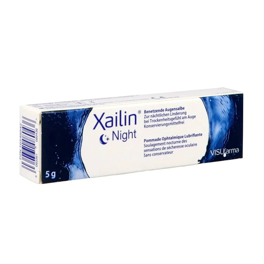 Xailin Night Pommade Ophtalmique Lubrifiante