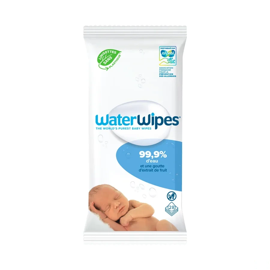 WaterWipes Lingettes Nettoyantes Bébé Biodégradables