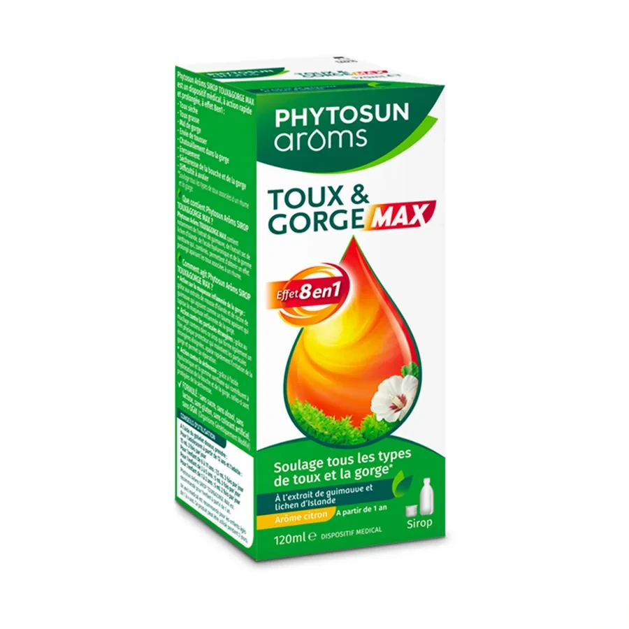 Phytosun Aroms Sirop Toux & Gorge Max