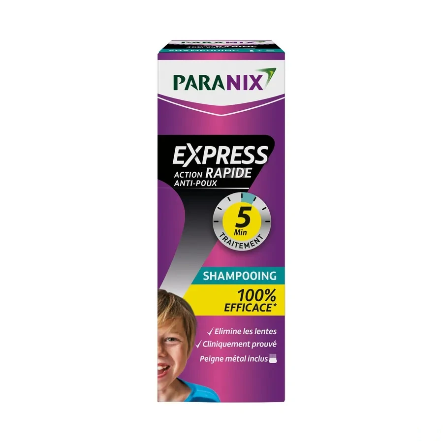 Paranix Express Action Rapide Anti-Poux 5 Minutes