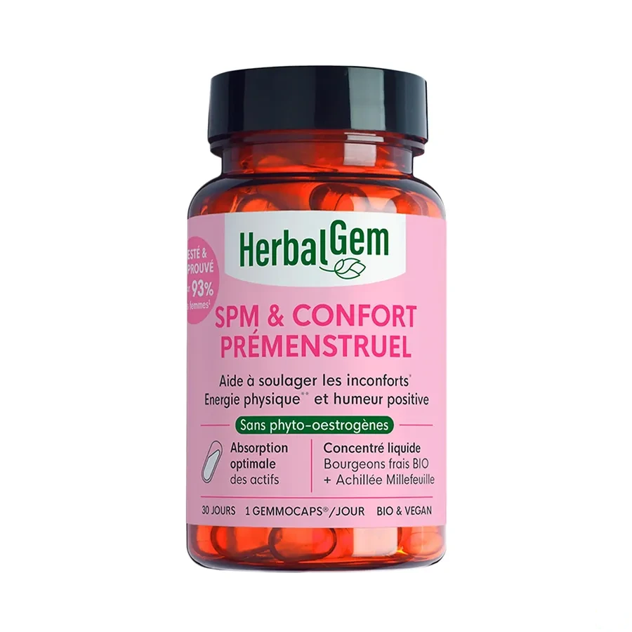 Herbalgem Gemmocaps SPM et Confort Prémenstruel