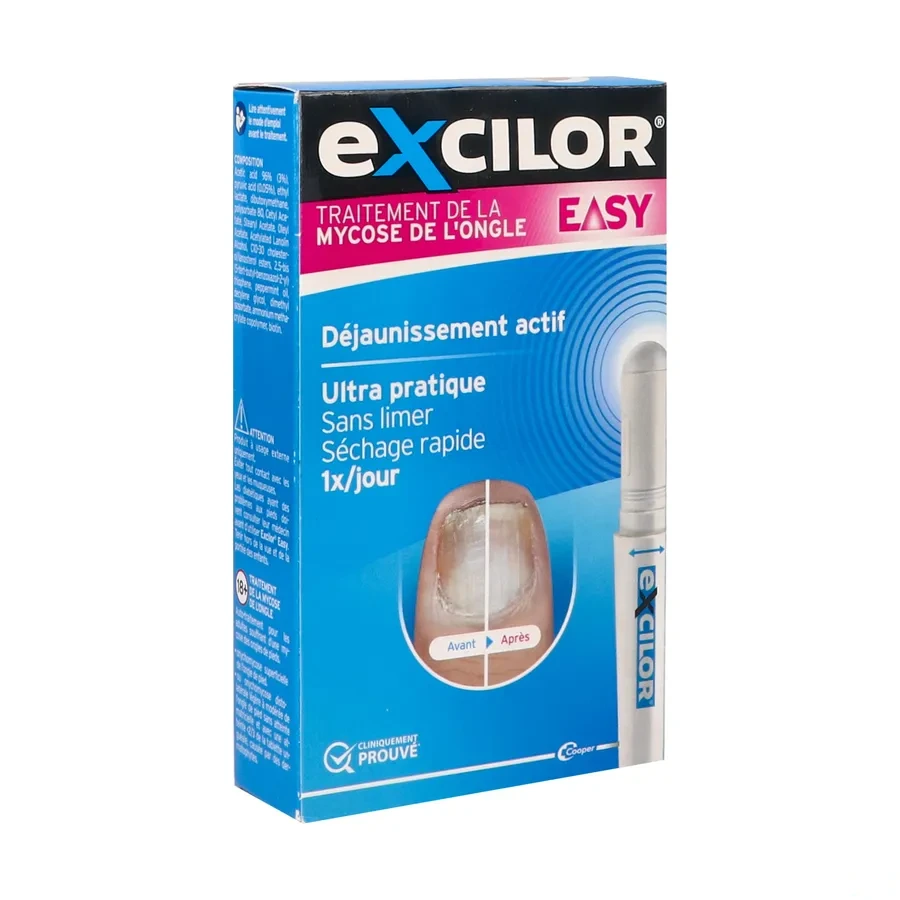 Excilor Mycose de l'Ongle Solution et Stylet