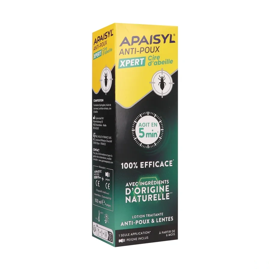 Apaisyl Anti-Poux Xpert Cire d'Abeille