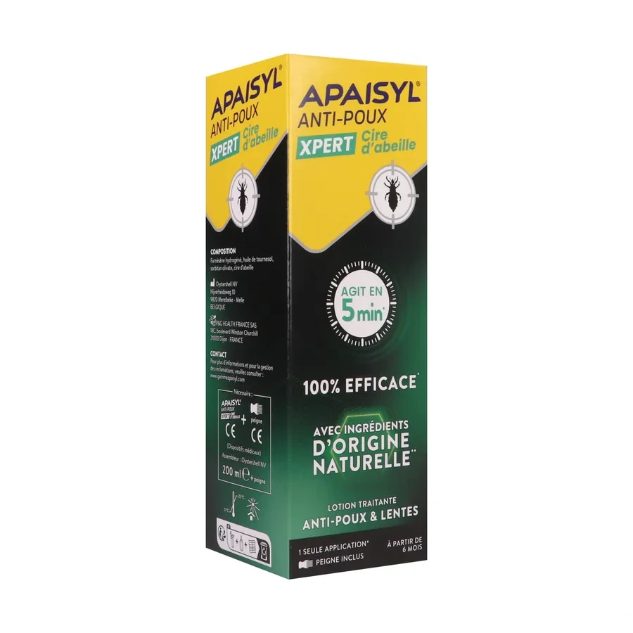 Apaisyl Anti-Poux Xpert Cire d'Abeille