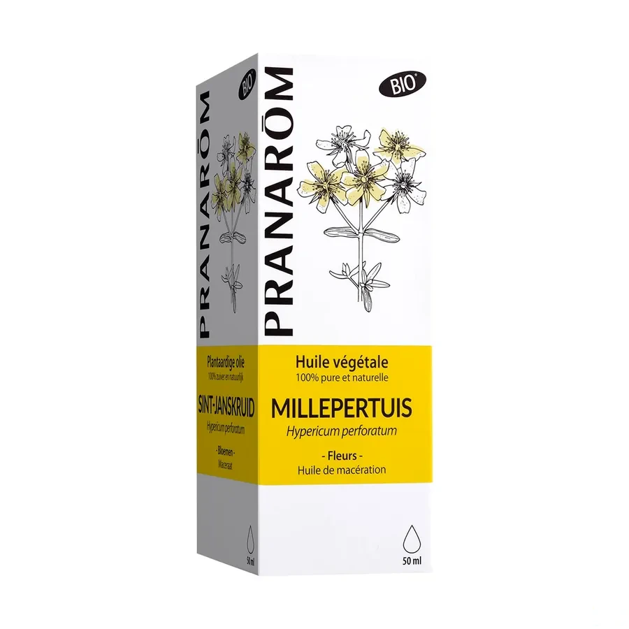 Pranarom Huile de macération millepertuis Bio