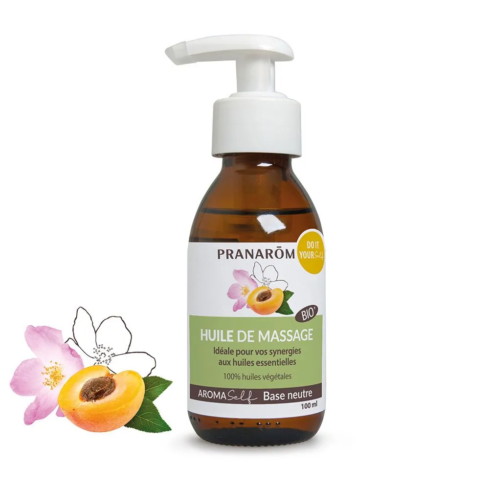 Pranarom Aromaself Huile de Massage Bio