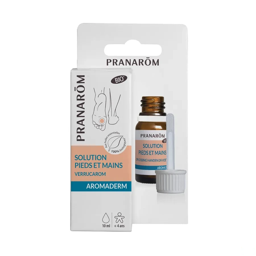 Pranarom Aromaderm Lotion Verrucarom Pieds et Mains