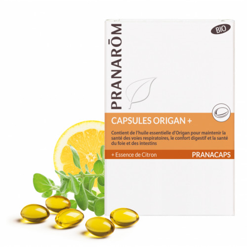 Pranarom Capsules Origan + BIO