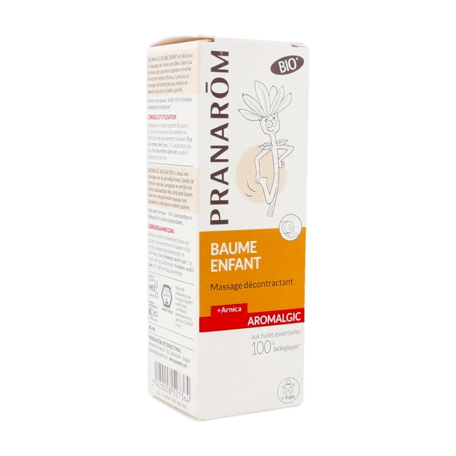 Pranarom Aromalgic Bio Baume Enfant Décontractant