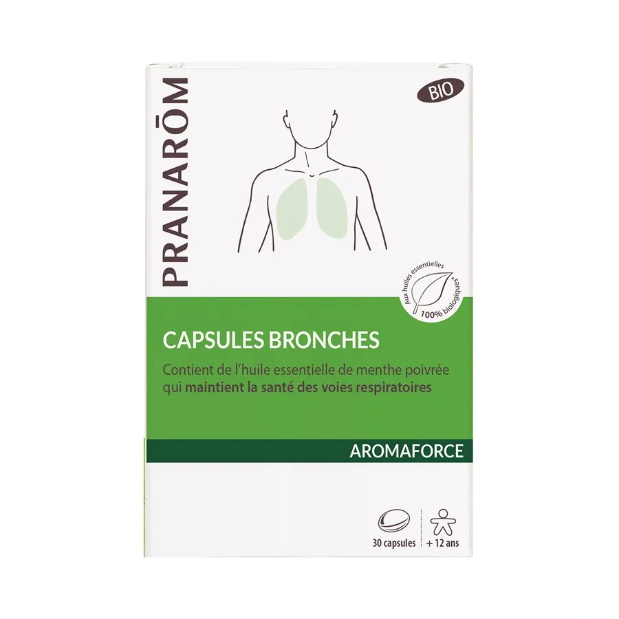 Pranarom Aromaforce Capsules Bronches