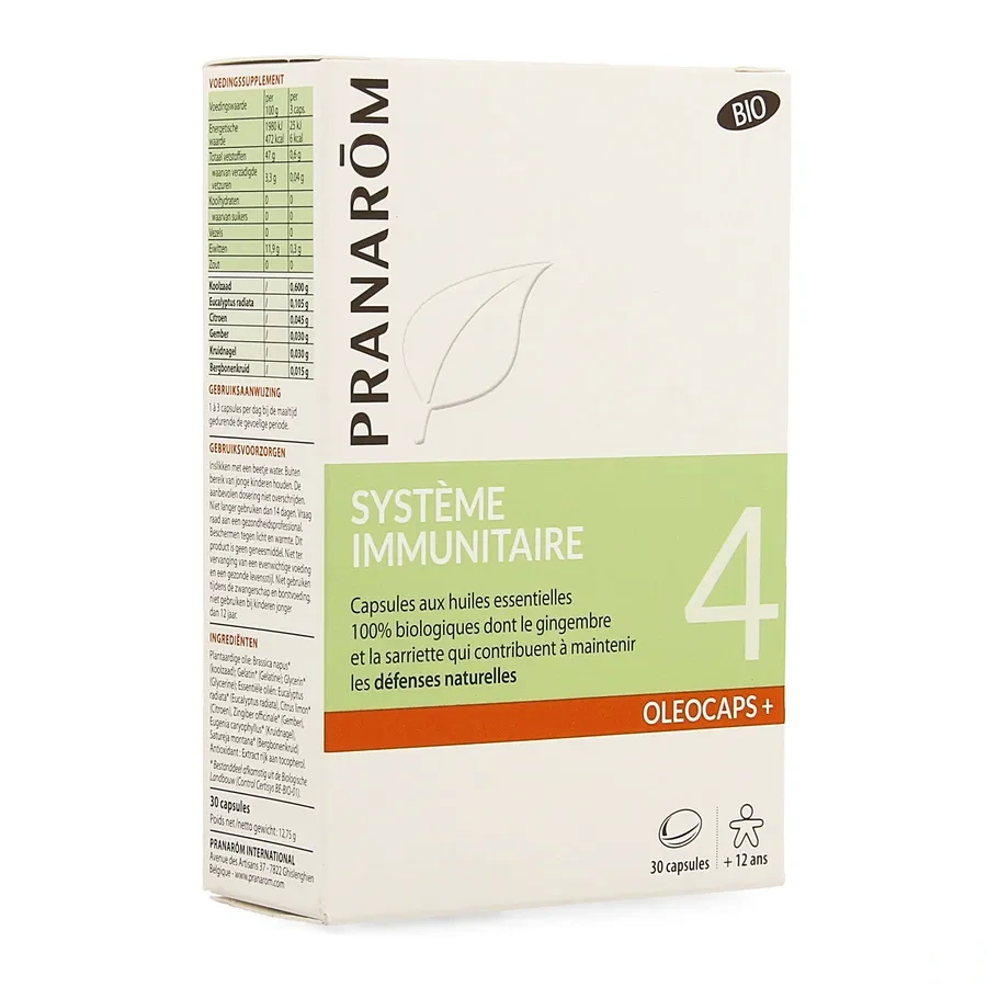 Oléocaps Système Immunitaire Bio