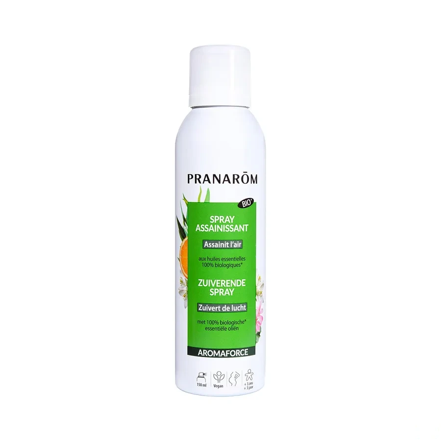 Pranarom Aromaforce Spray Assainissant Orange Douce Ravintsara Bio