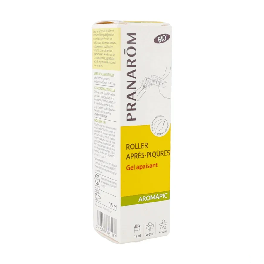 Pranarom Bio Aromapic Roller Piqûres Gel Apaisant
