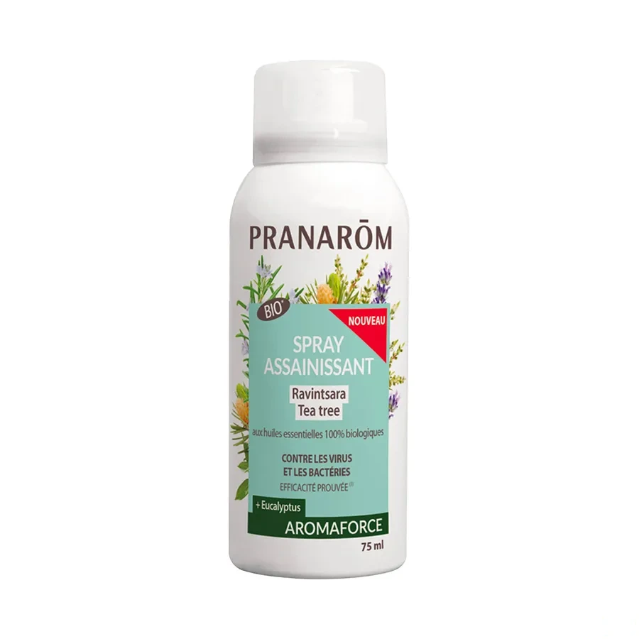 Pranarom Aromaforce Spray Assainissant Ravintsara Tea-Tree BIO
