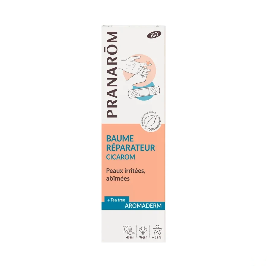 Pranarom Cicarom Bio Aromaderm Baume réparateur
