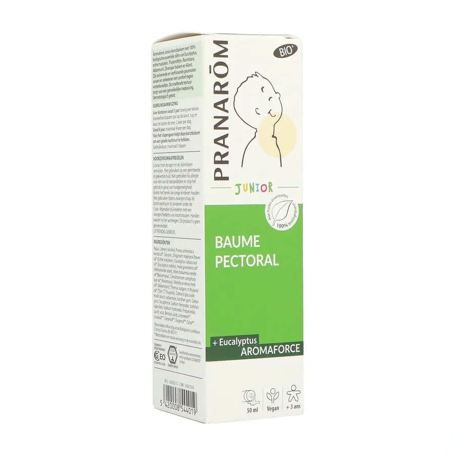Pranarom Aromaforce Baume Pectoral Junior Bio