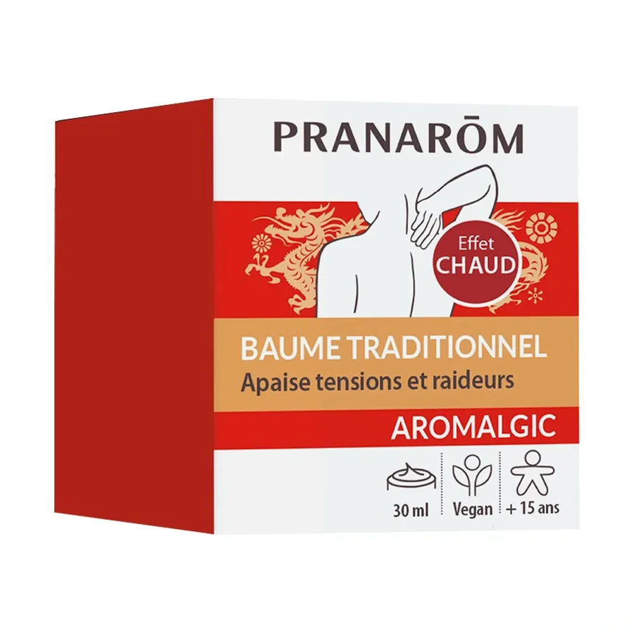 Pranarôm Aromalgic Baume Traditionnel Chauffant