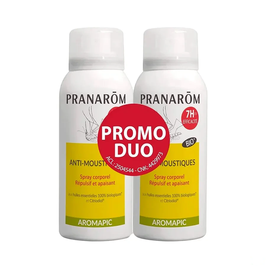 Pranarom Bio Aromapic Spray Corps Anti-moustiques