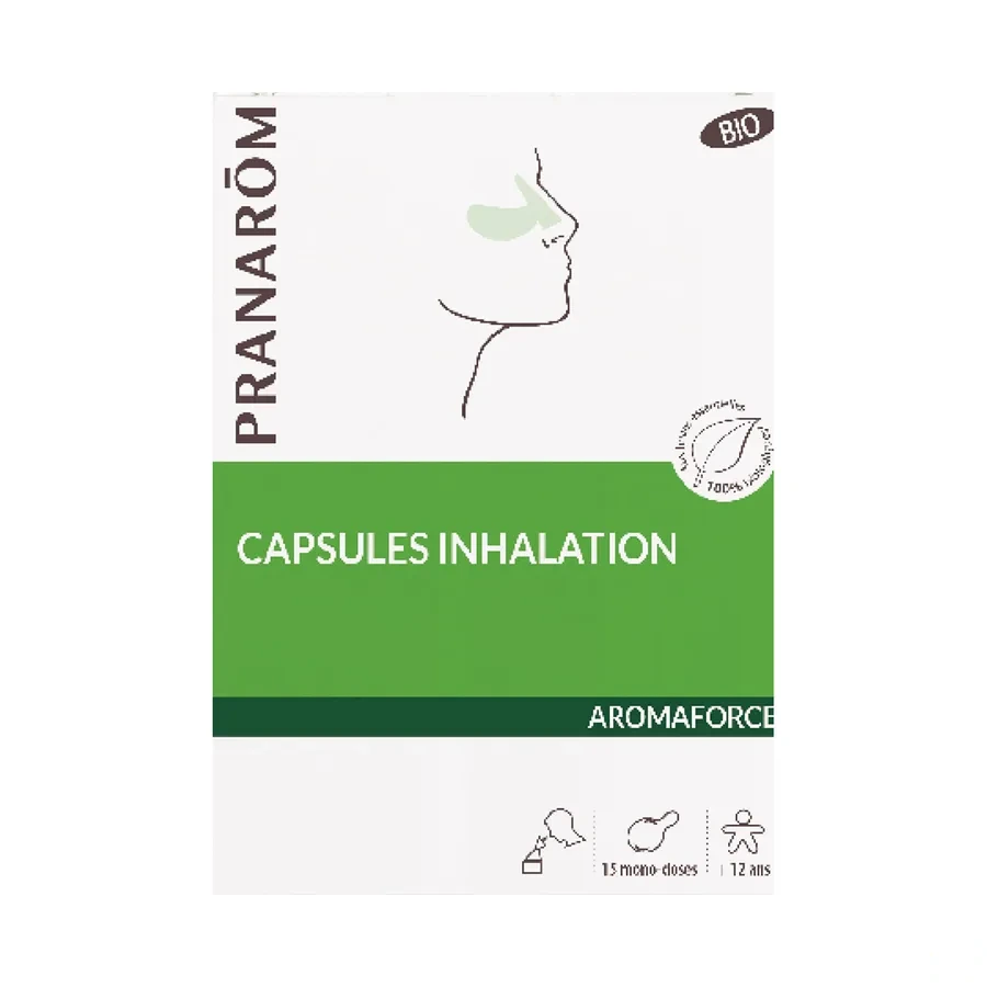 Pranarom Aromaforce Capsules Inhalation Bio