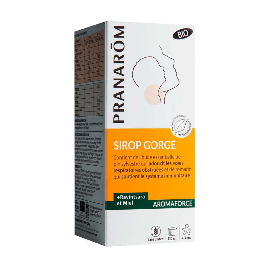 Pranarom Aromaforce Sirop Gorge